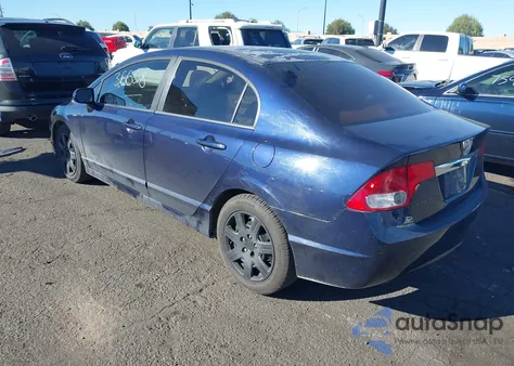 2009 Honda Civic Lx из США, поврежденный, VIN 19XFA165X9E014864
